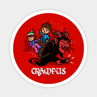 Cramp-us Funny Christmas Krampus Magnet